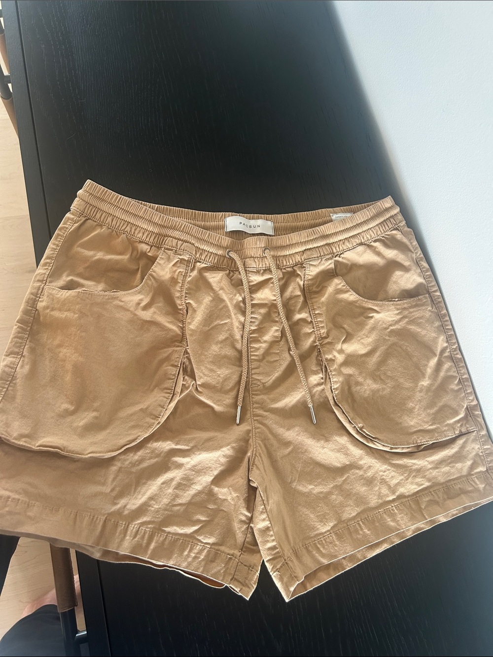 PacSun Tan Drawstring Men’s Hybrid Shorts